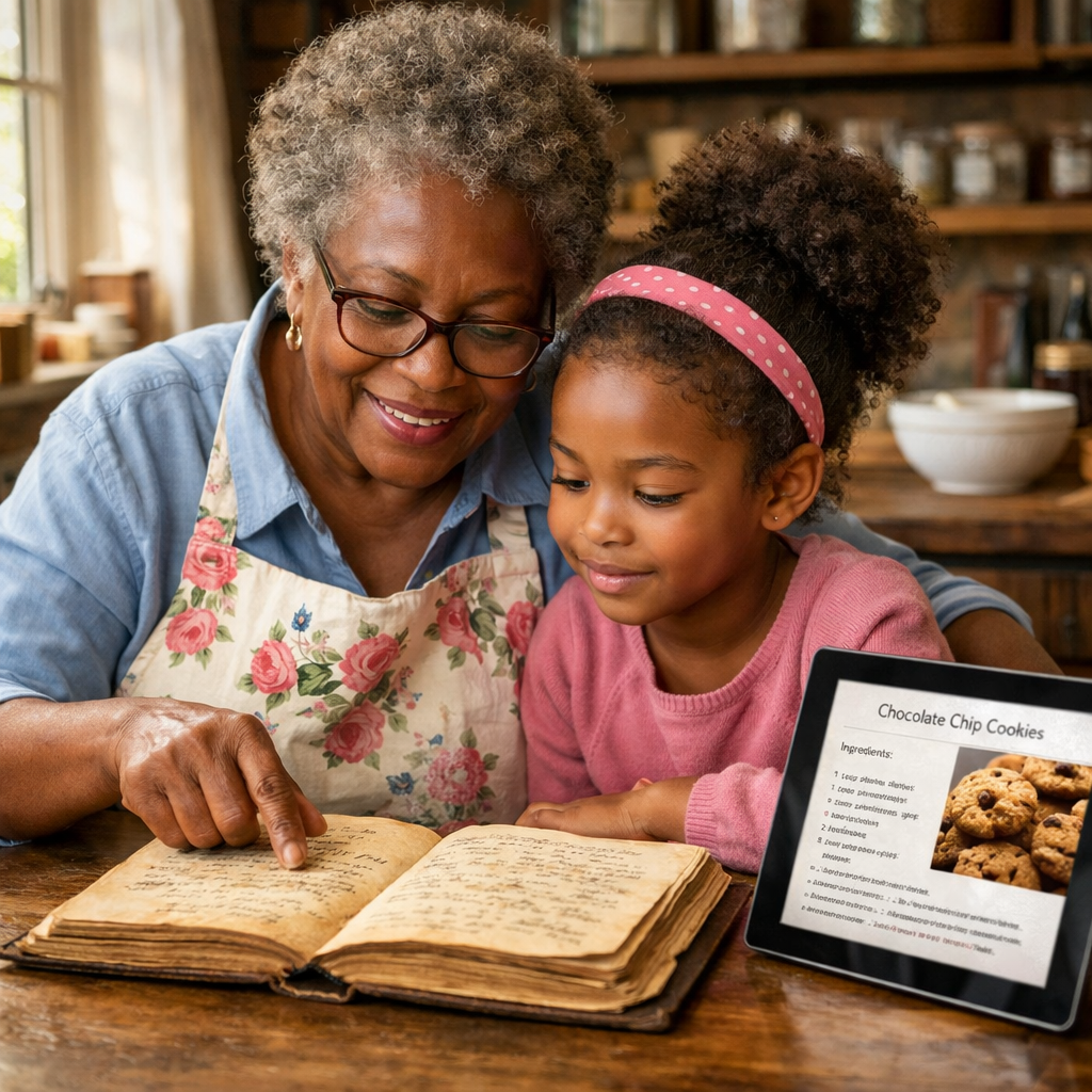 OldGrub family recipe illustration